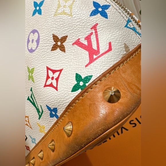 💯% Authentic Louis Vuitton Monogram Multicolor Alma PM✨ - Picture 11 of 16